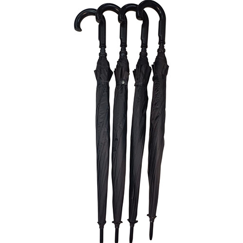 25x12 Inch Black Umbrella