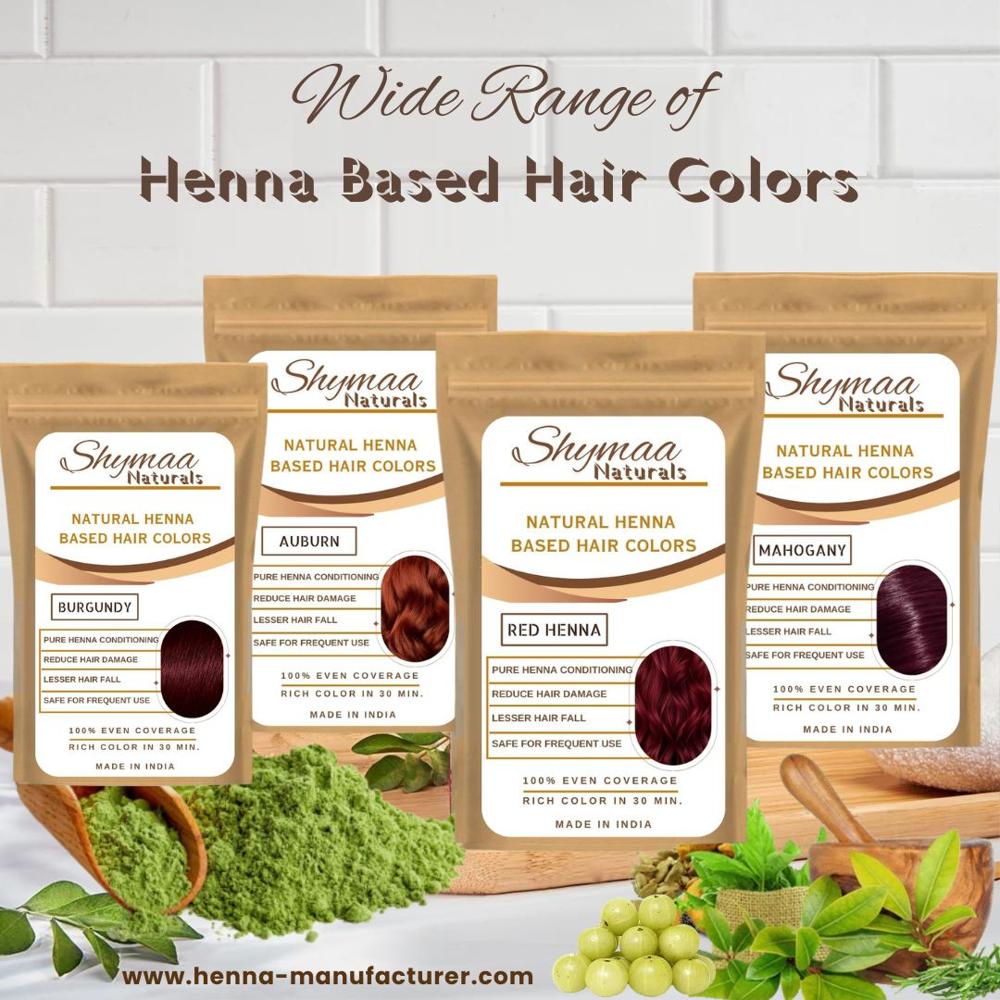 Herbal Red Henna Hair Color