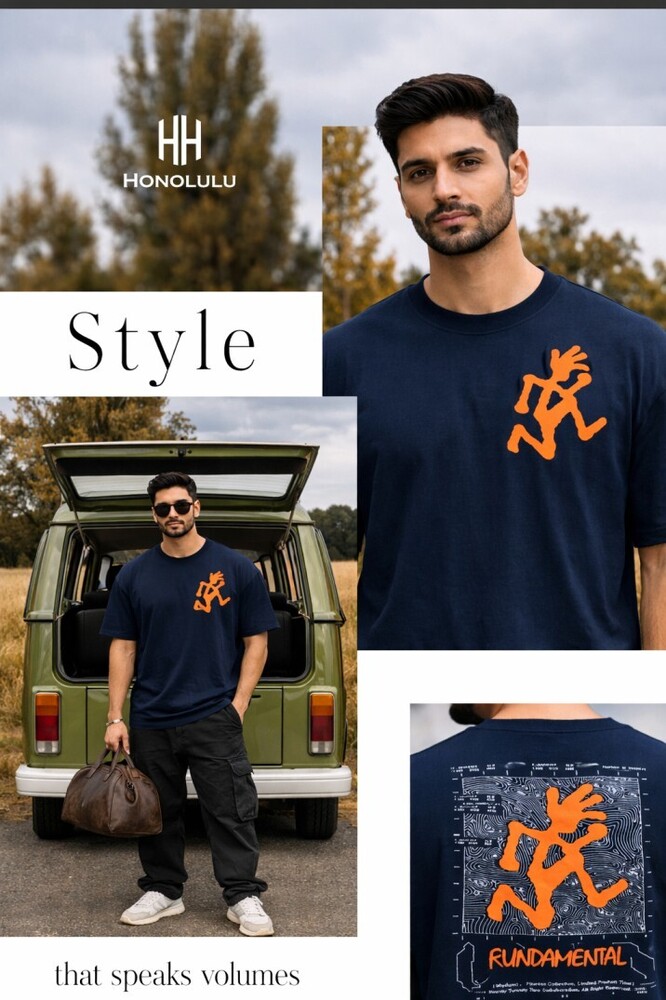 Urban Finesse's Brown Oversized T-shirt