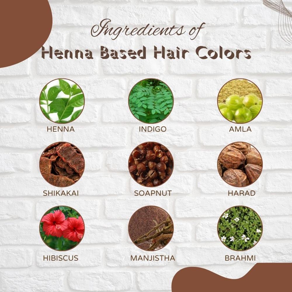 Herbal Brown Henna Hair Color