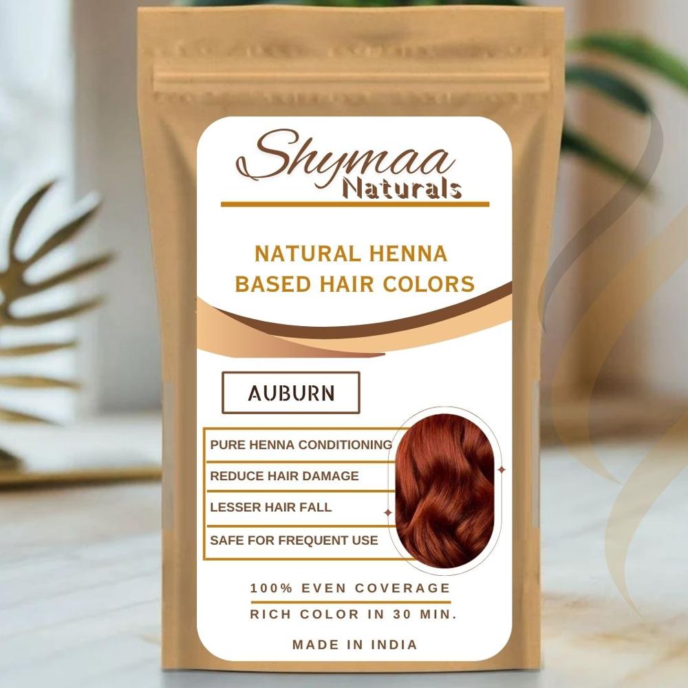 Herbal Auburn Henna Hair Colors