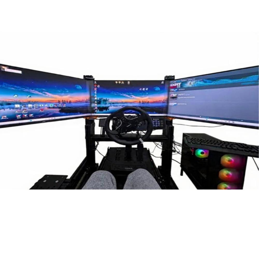 Advanced Car Driving Simulator Triple Screen