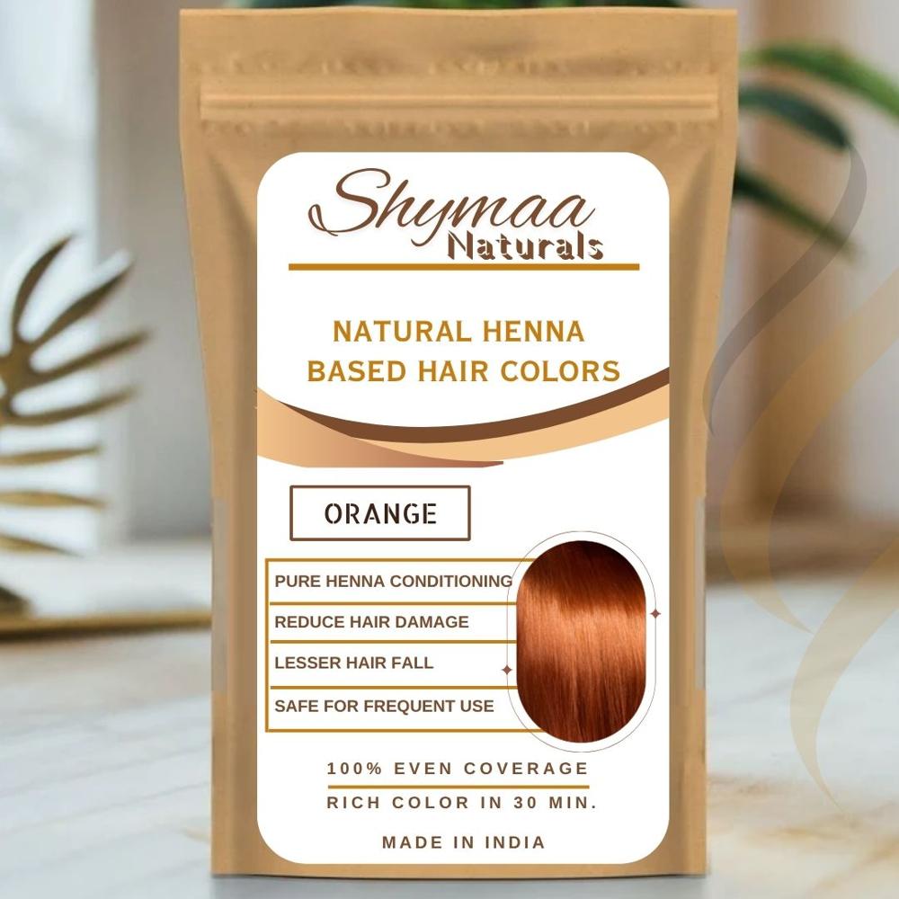 Herbal Orange Henna Hair Colors