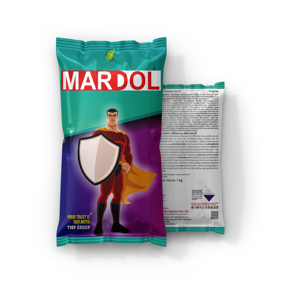 Iprovalicarb 5.5% + Propineb 61.25% Wp