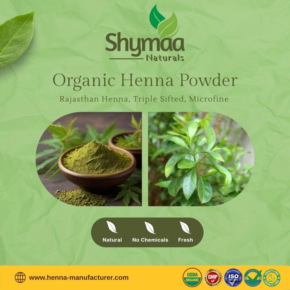 100% Organic Henna Leaf Powder