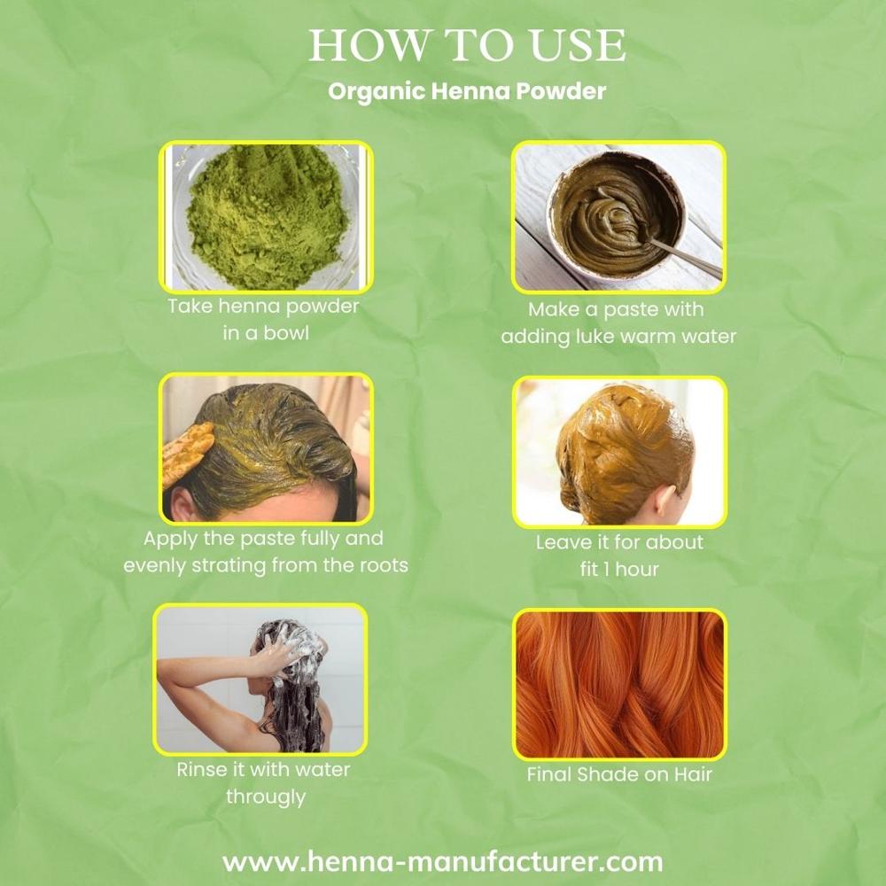 100% Organic Henna Powder