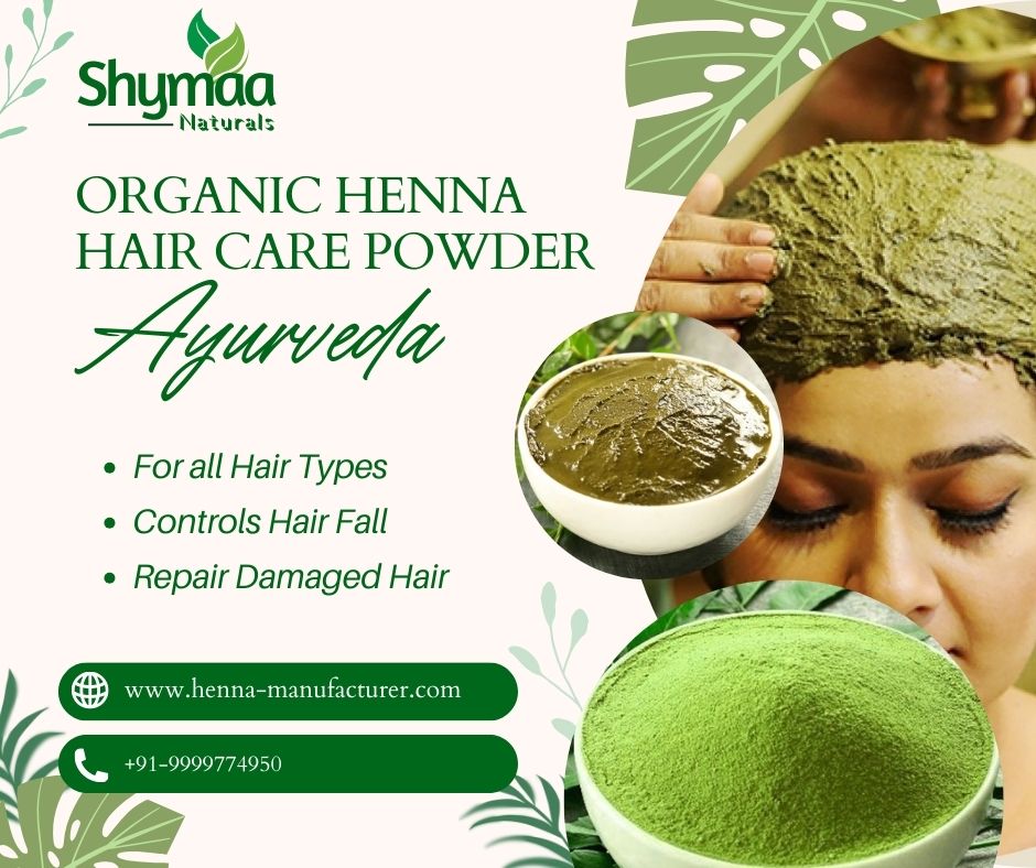 100% Organic Henna Powder for Hair Coloring