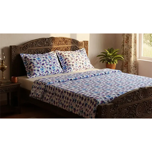 Jaipur Linen 200GSM Single ( 60inch x 90inch ) Bed Printed Ac Comforter Blanket Multi Color Dots Print