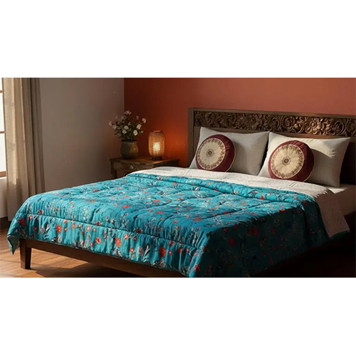 Jaipur Linen 200GSM Single ( 60inch x 90inch ) Bed Printed Ac Comforter Blanket