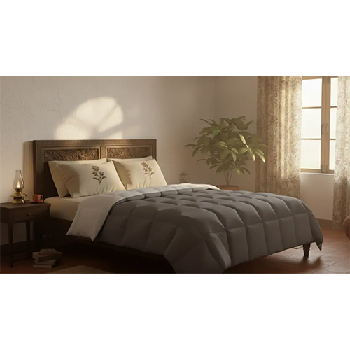 Jaipur Linen Majestic Warmth 300 GSM Comforter Grey-white