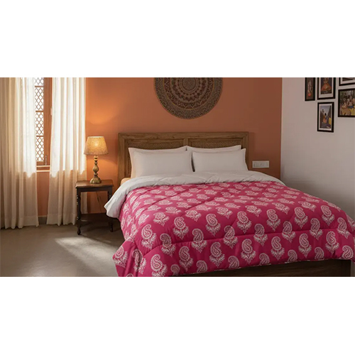 Jaipur Linen 100% Cotton Reversible , AC Dohar Blanket for Summers-Winter