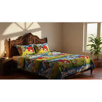 Jaipur Linen Cartoon Single Ac Blanket - Polyester, 140x210 Cm, Yellow | Hypoallergenic, Quick Dry, Lightweight