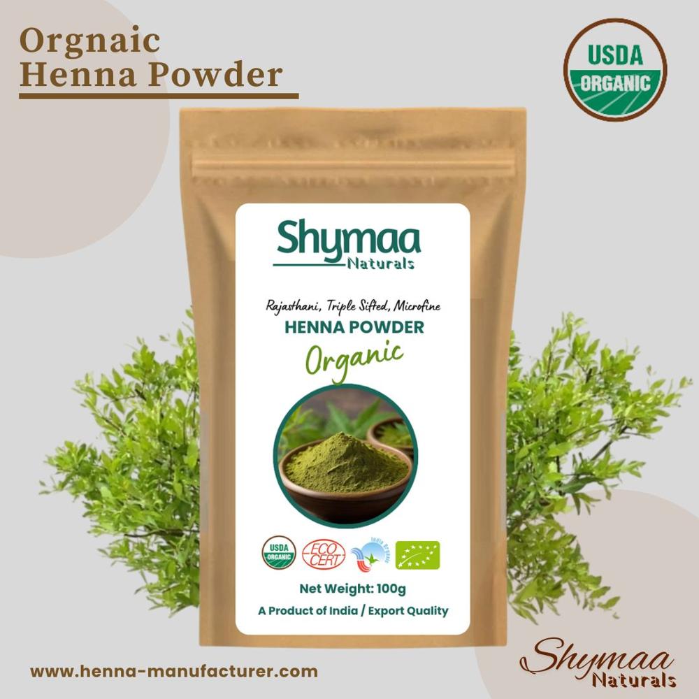 100% Organic Henna Powder Hair Colors