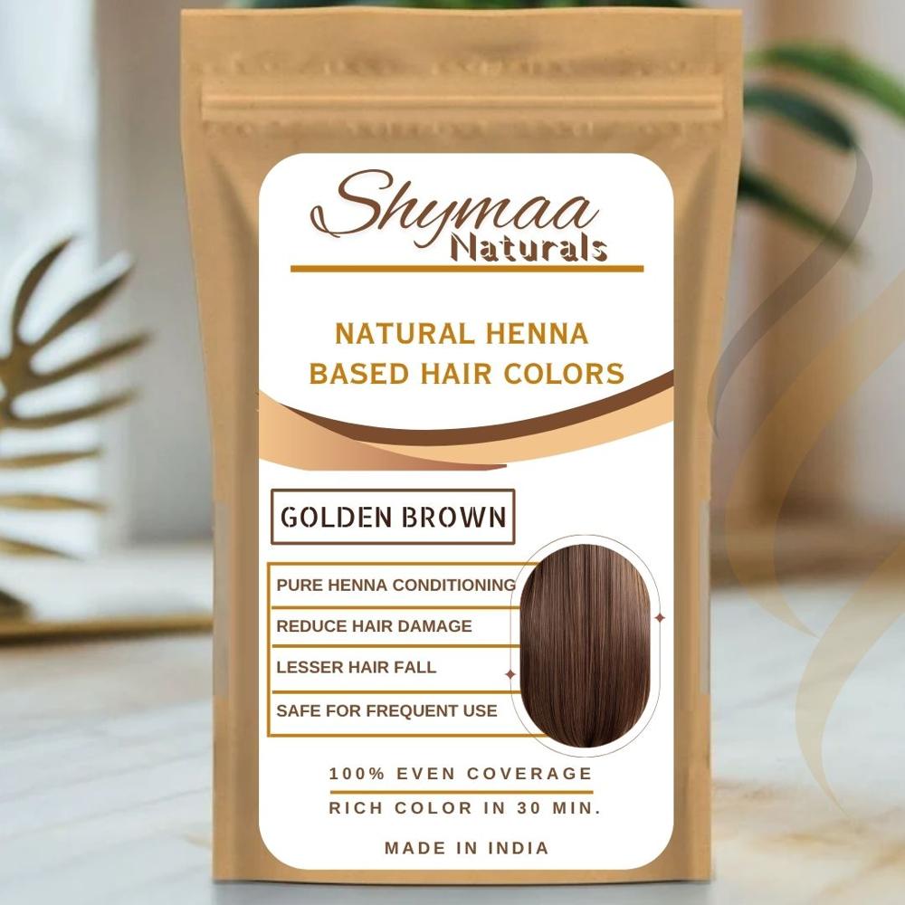 Herbal Golden Brown Henna Hair Color