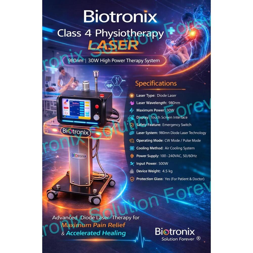 High Power Class IV Laser Therapy Machine for Rehabilitation Centers