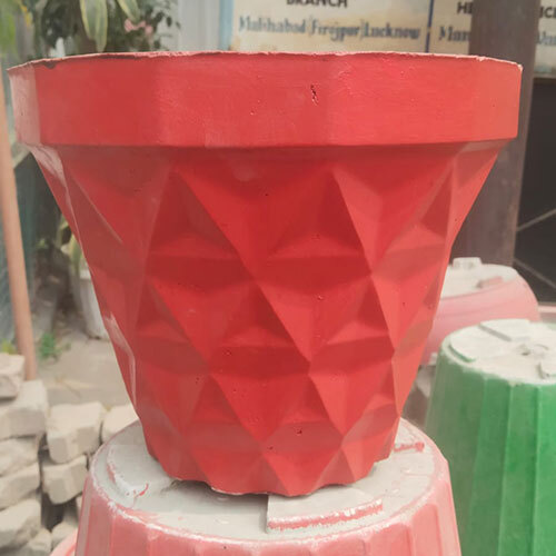 12 Inch Cement Pot