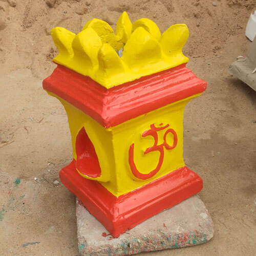 Cement Tulsi Pot