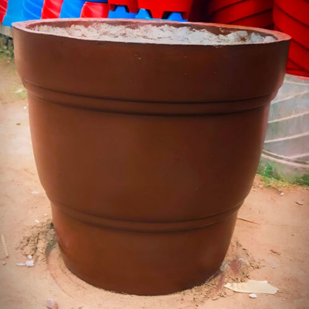 24 इंच सीमेंट का बर्तन