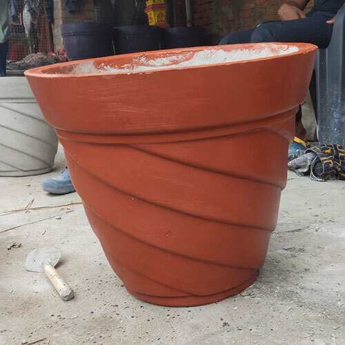 18 Inch Cement Pot