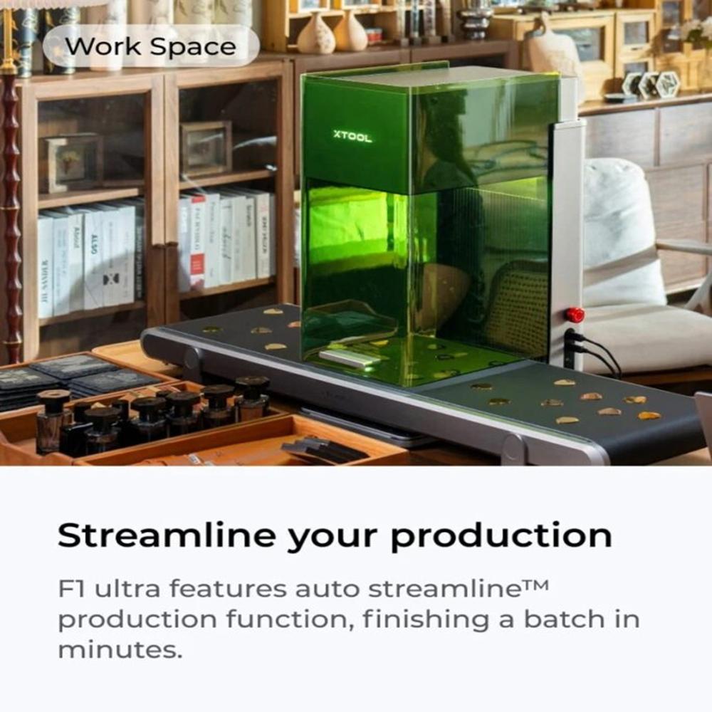 XTool F1 Ultra 20W Fiber And Diode Dual Laser Engraver