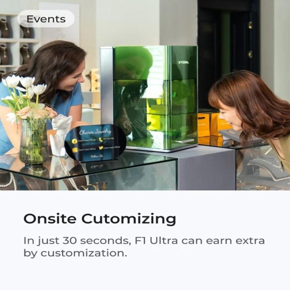 XTool F1 Ultra 20W Fiber And Diode Dual Laser Engraver