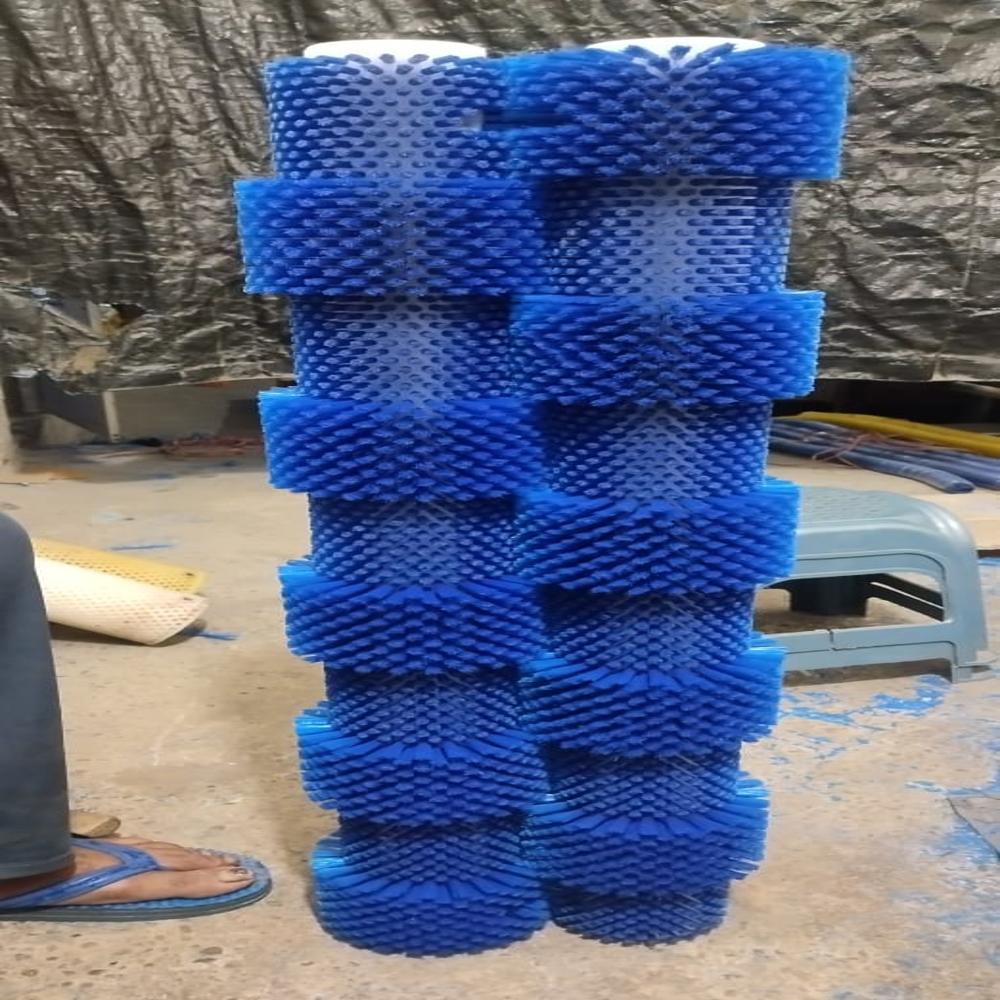 Potato ginger carrot peeling brush