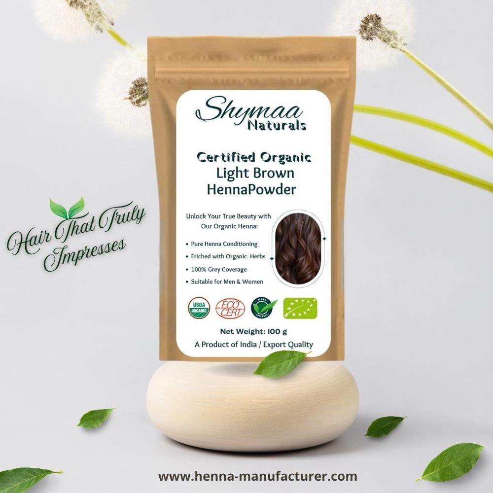 100% Original Light Brown Henna Powder
