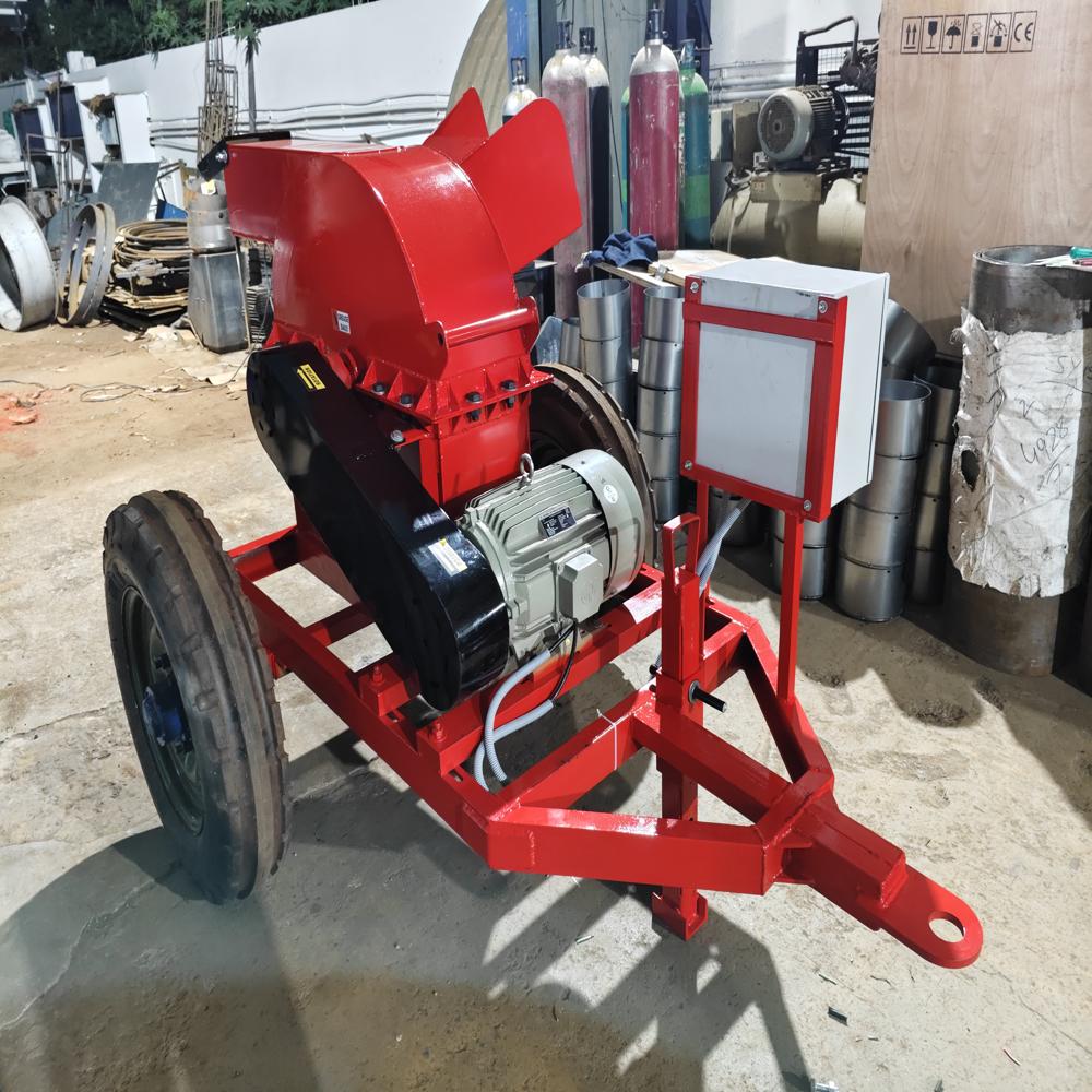 Coconut waste shredder machine Motor operated in pollachi