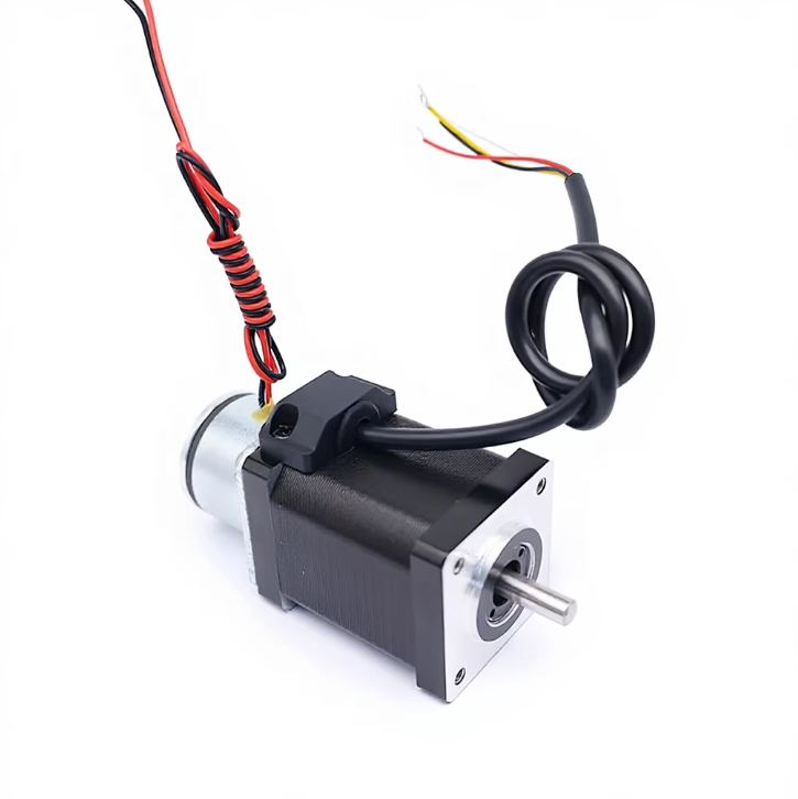 1.8/0.9 Degree 35 Hybrid 2-phase Stepper Motor with Brake Power-off Self-locking Stepped Motor