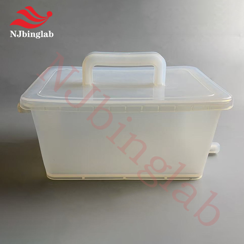 3L PFA Acid Tank with Welded Fittings