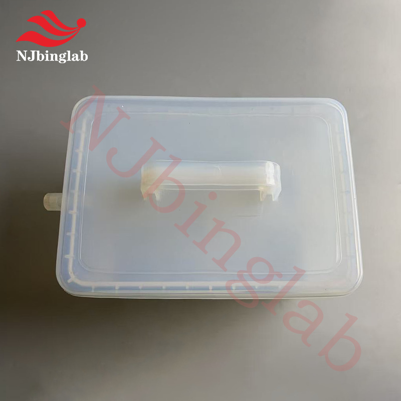 3L PFA Acid Tank with Welded Fittings