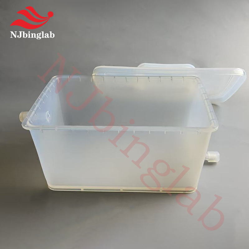 3L PFA Acid Tank with Welded Fittings