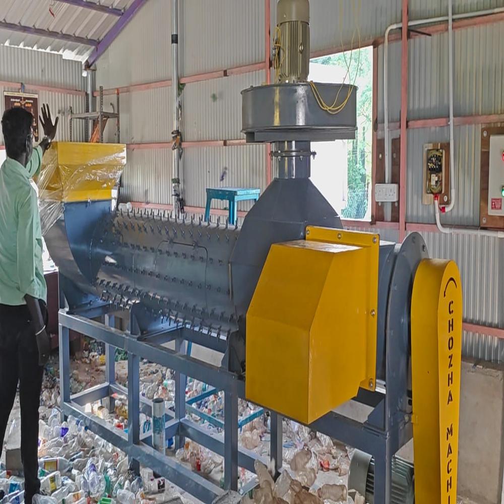 Heavy duty Plastic lable removing machine in Hyderabad