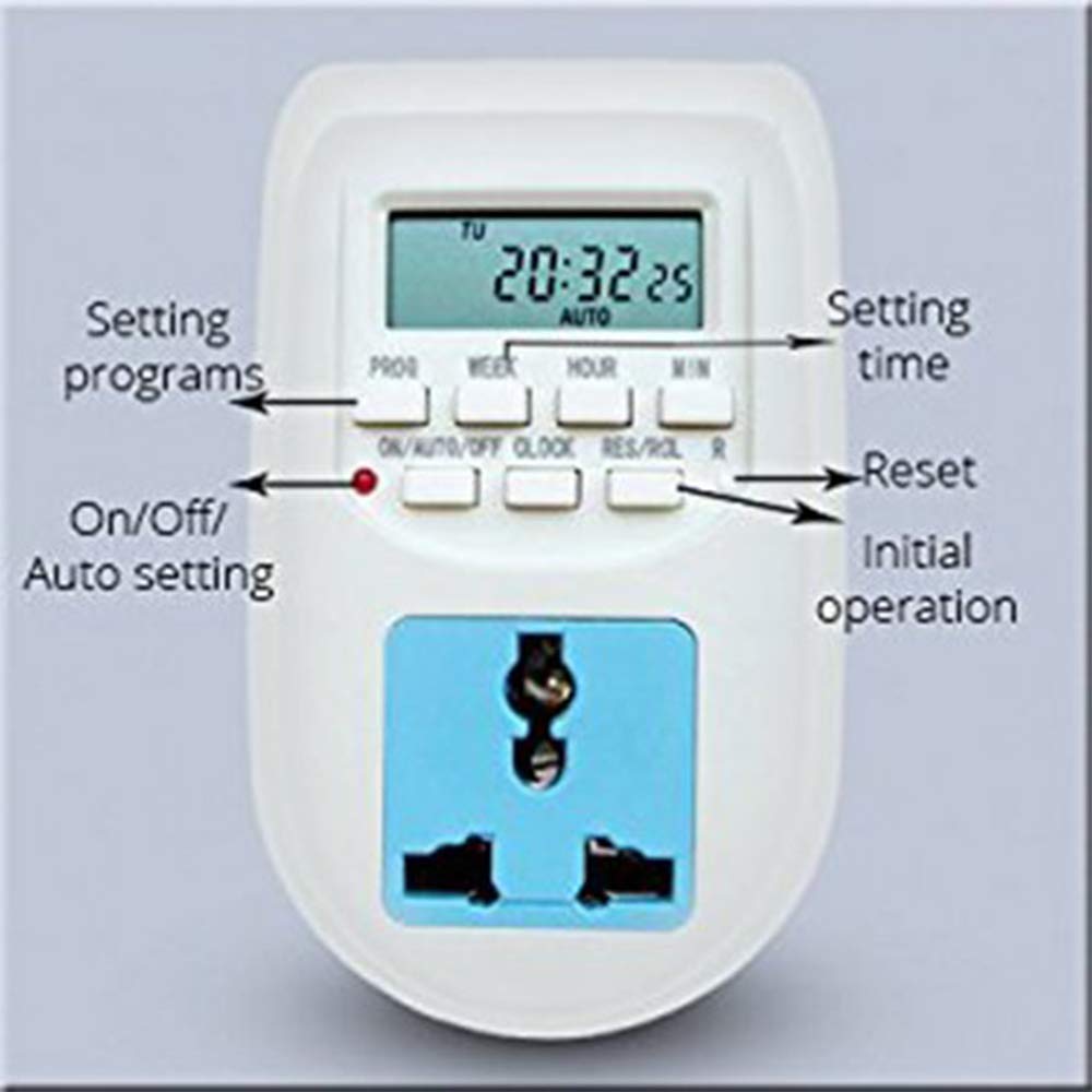 True Sense Digital Timer Programmable Timer Switch, Ts-03