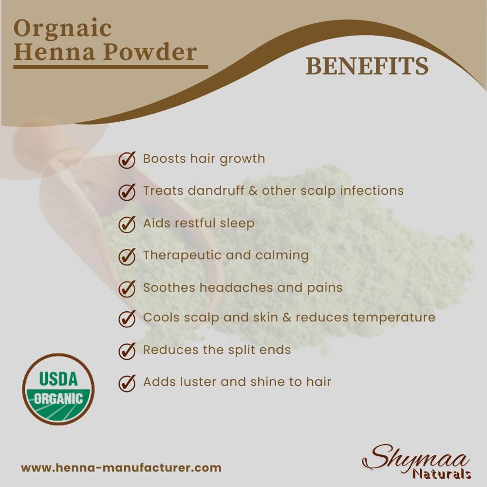 100% Organic Herbal Henna