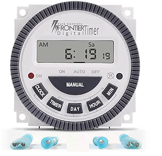 Frontier Digital Timer Tm 619-2 4 Pin 30a, FTS-4/30