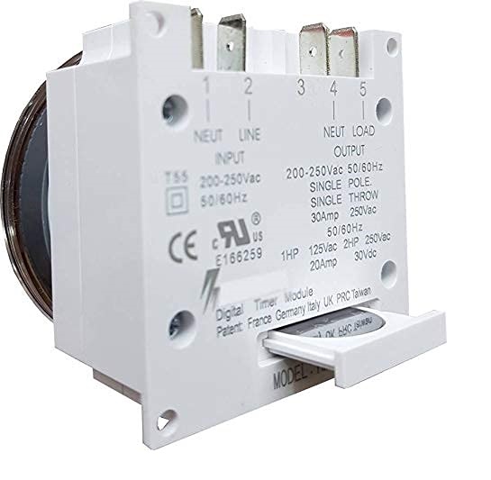 Frontier Digital Timer Tm 619-2 4 Pin 30a, FTS-4/30