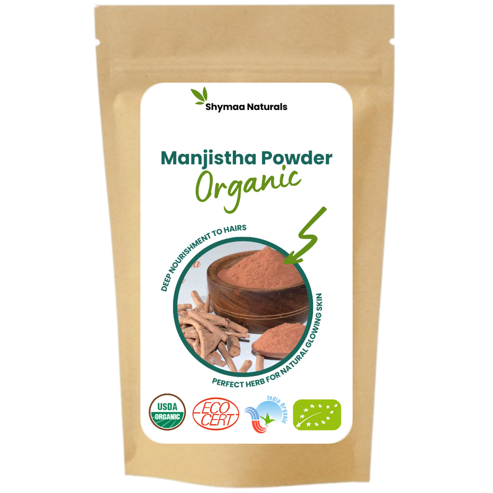 100% Organic Manjistha Powder Ayurvedic Indian Herbs Powder