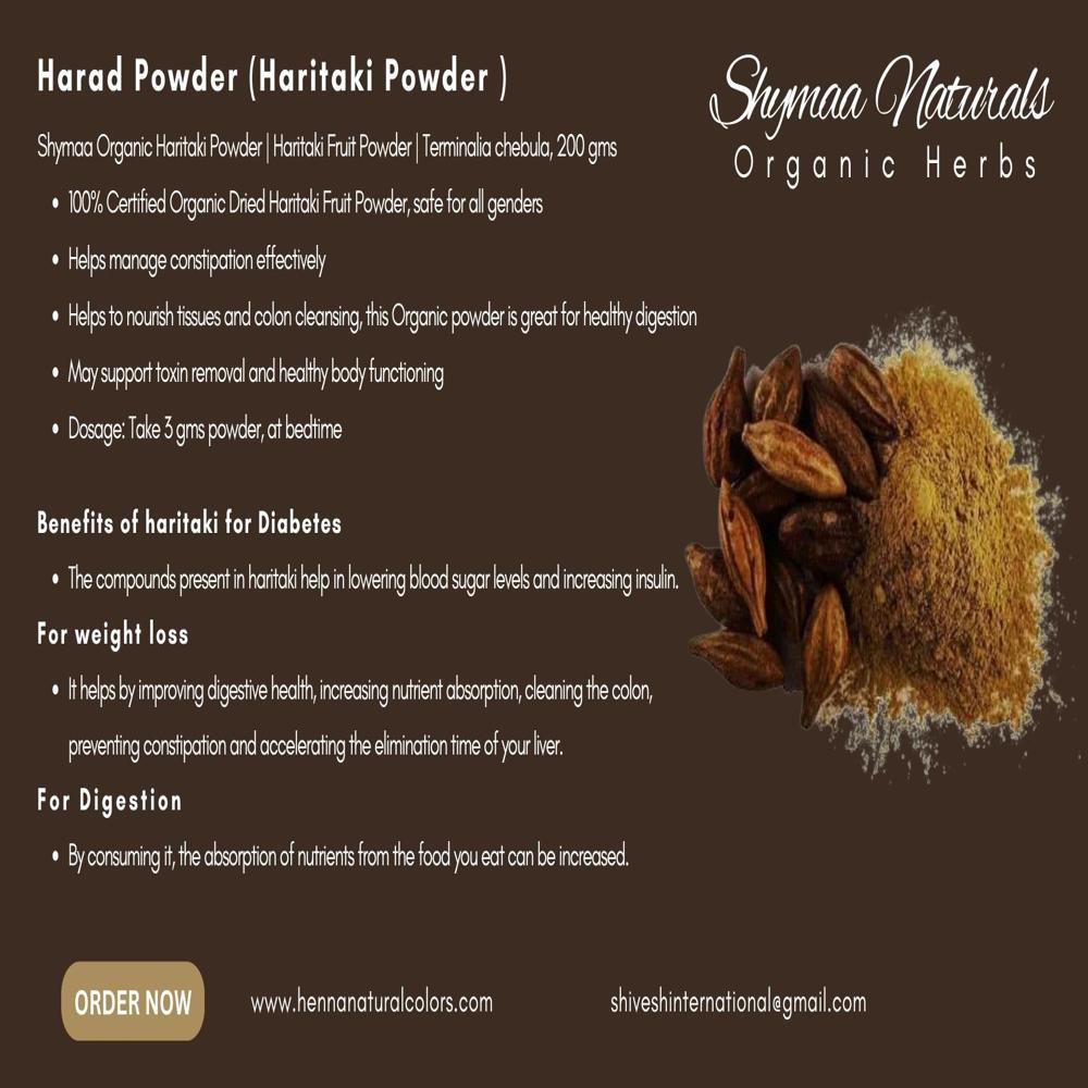 Organic Harad Powder