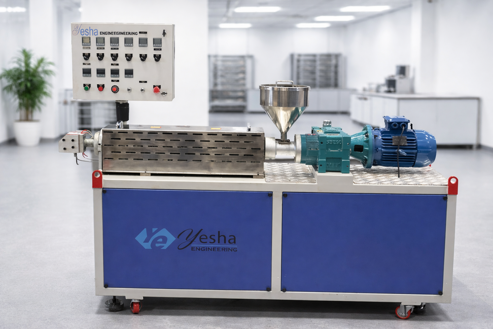 Lab granules extruder