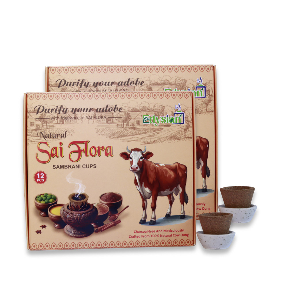 Natural Sai Flora Sambrani Dhoop Cups