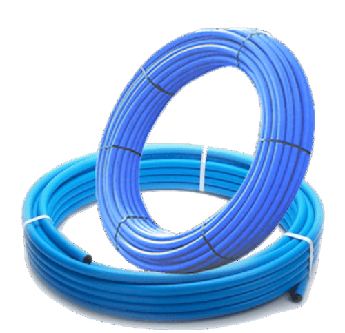 Blue MDPE Pipes