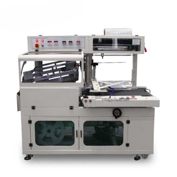 Automatic l sealer machine with shrink tunnel