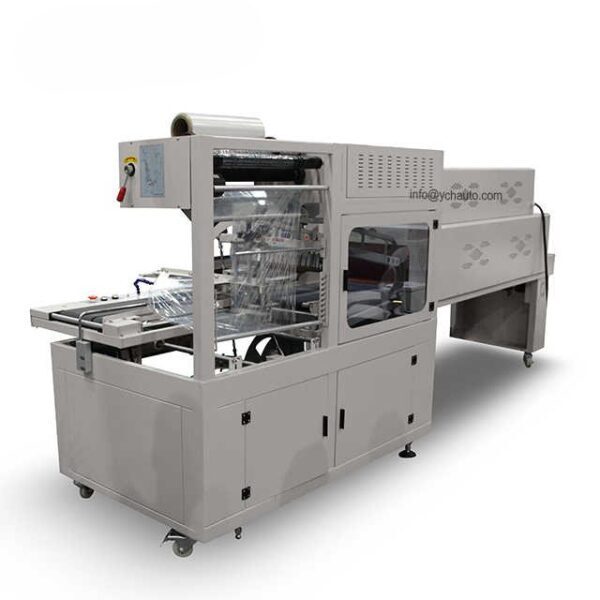 Automatic l sealer machine with shrink tunnel