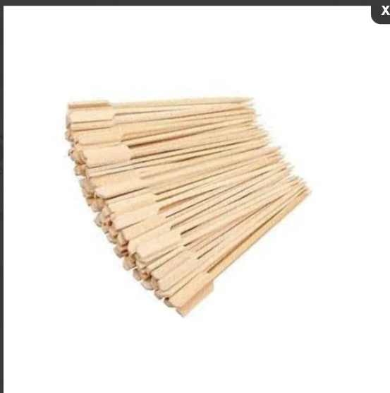 Gun Skewer 12" - Stainless Steel, Perfect For Outdoor Grilling , Ideal For Kabobs And Skewered Meats