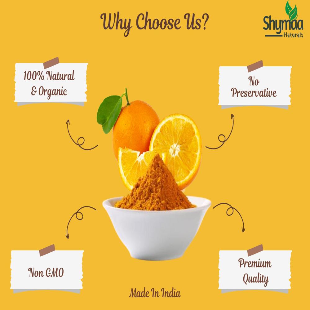 100% Organic Orange Peel Powder Ayurvedic Indian Herbs