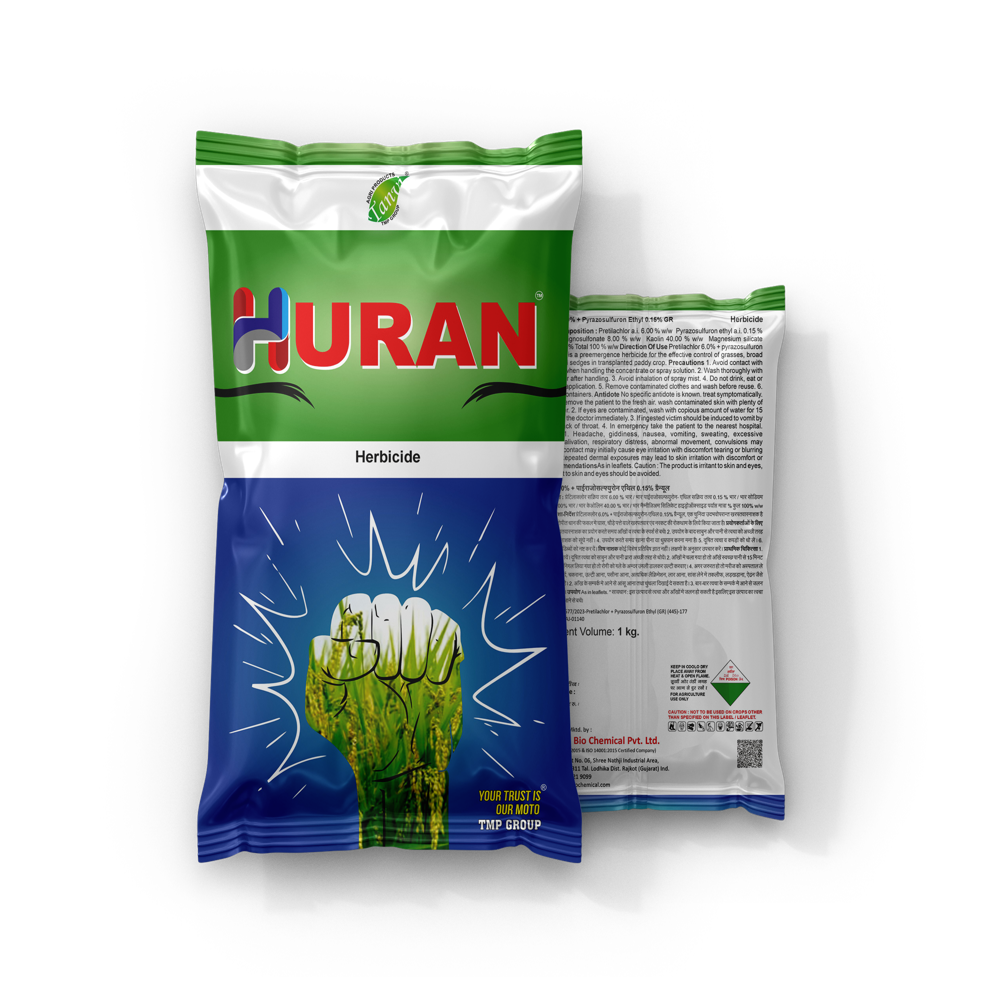 Pretilachlor 6.0% + Pyrazosulfuron Ethyl 0.15% Gr - Light Brown Beige Granules, 1-10 Kg | Selective Herbicide For Pre/post-emergence Rice Weed Control, Rainfast In 4-6 Hours