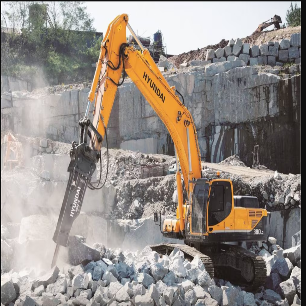 Hydraulic Rock Breakers On Rent