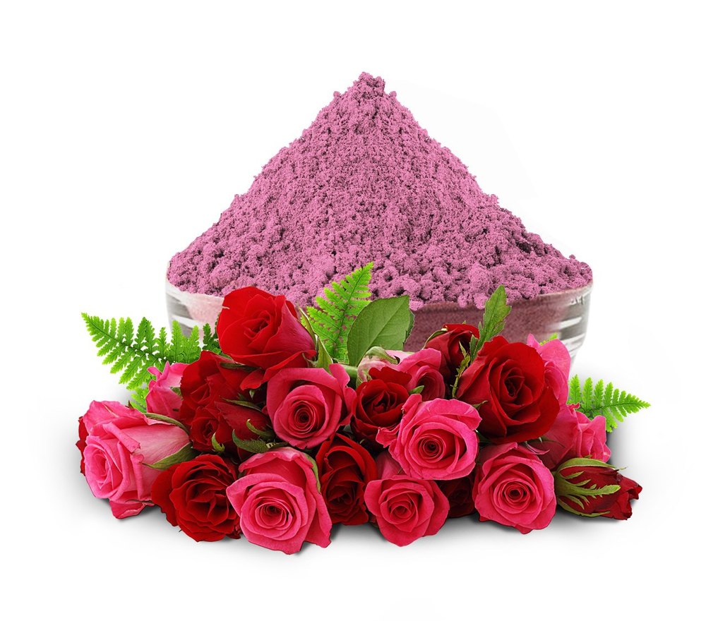 100% Organic Rose Petal Powder - Season: All Seasons at 472.50 INR in ...