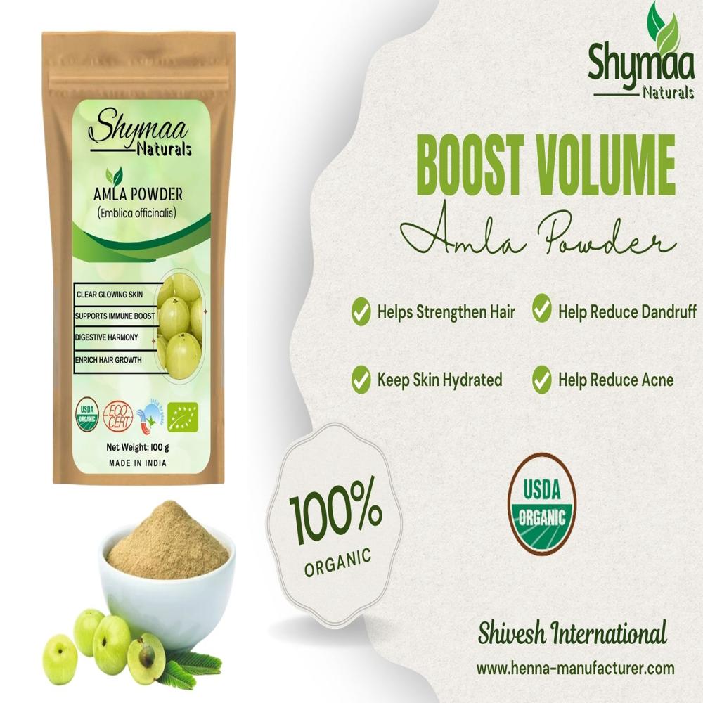 100% Organic Amla Powder Ayurvedic Indian Herbs